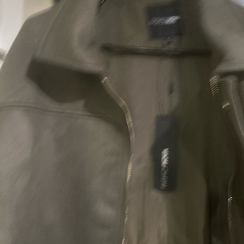 Stylish Gray Oversized Jacket - image 2